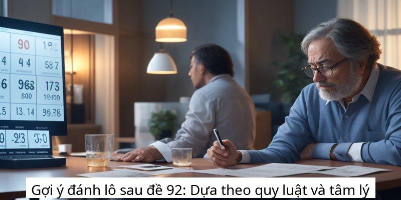 Gợi ý đánh lô sau đề 92: Dựa theo quy luật và tâm lý